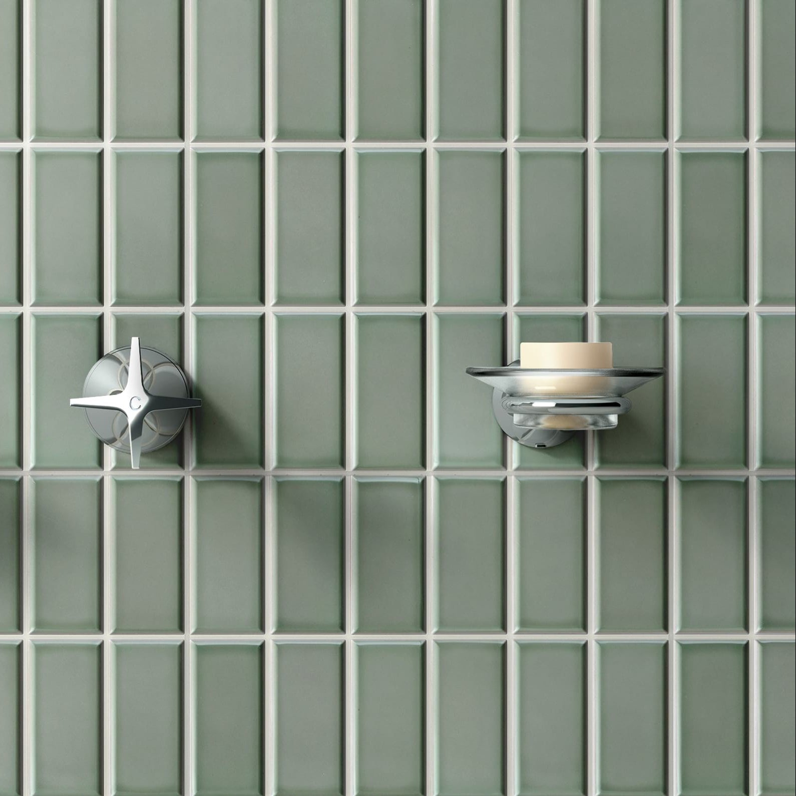 PHOENIX IVY SOAP DISH 137MM CHROME