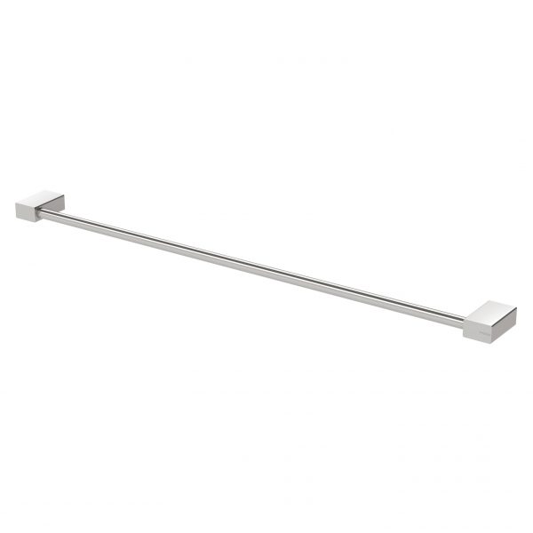 PHOENIX MKII SINGLE NON-HEATED TOWEL RAIL BRUSHED NICKEL (AVAILABLE IN 600MM AND 800MM)