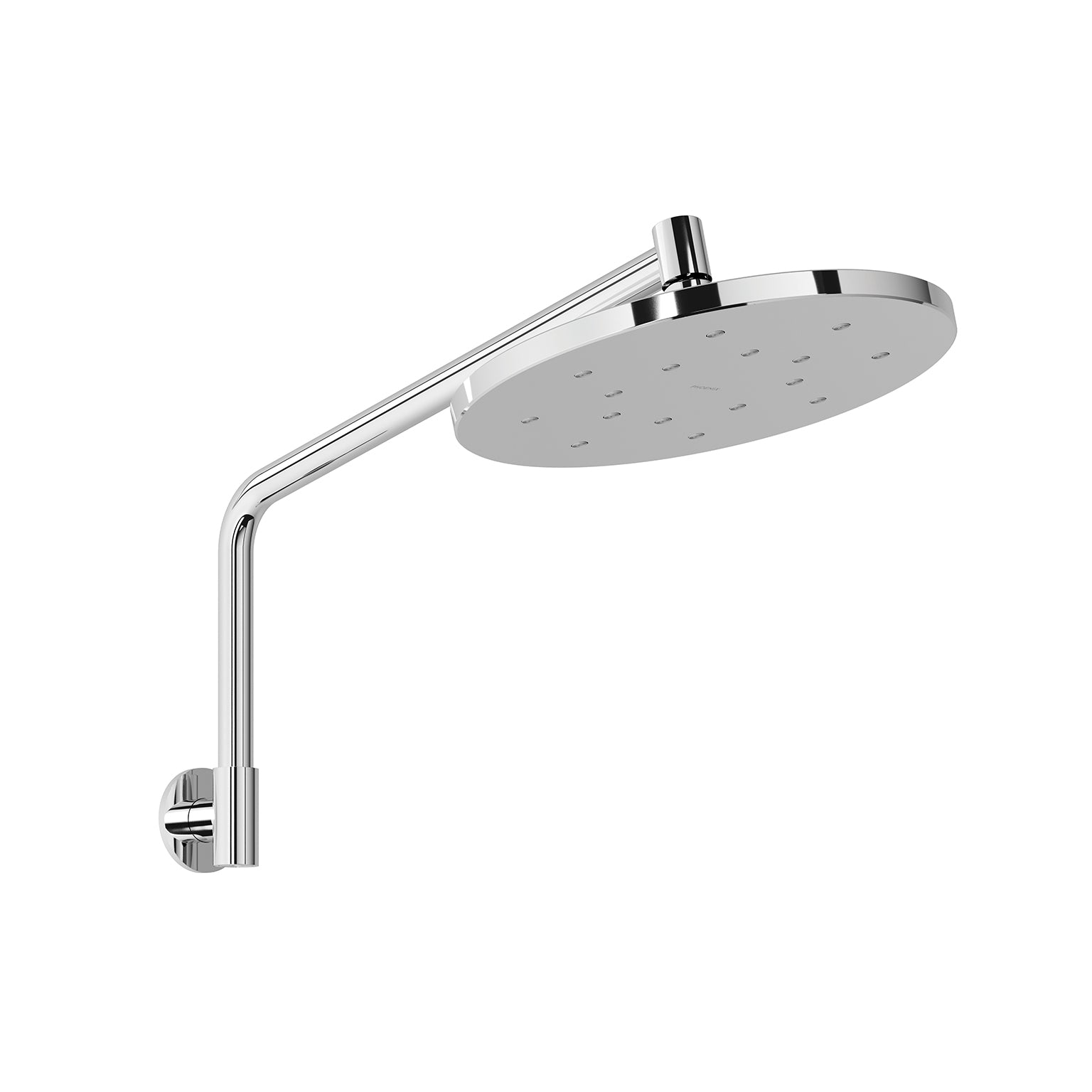 PHOENIX ORMOND HIGH-RISE SHOWER ARM AND ROSE 347MM CHROME