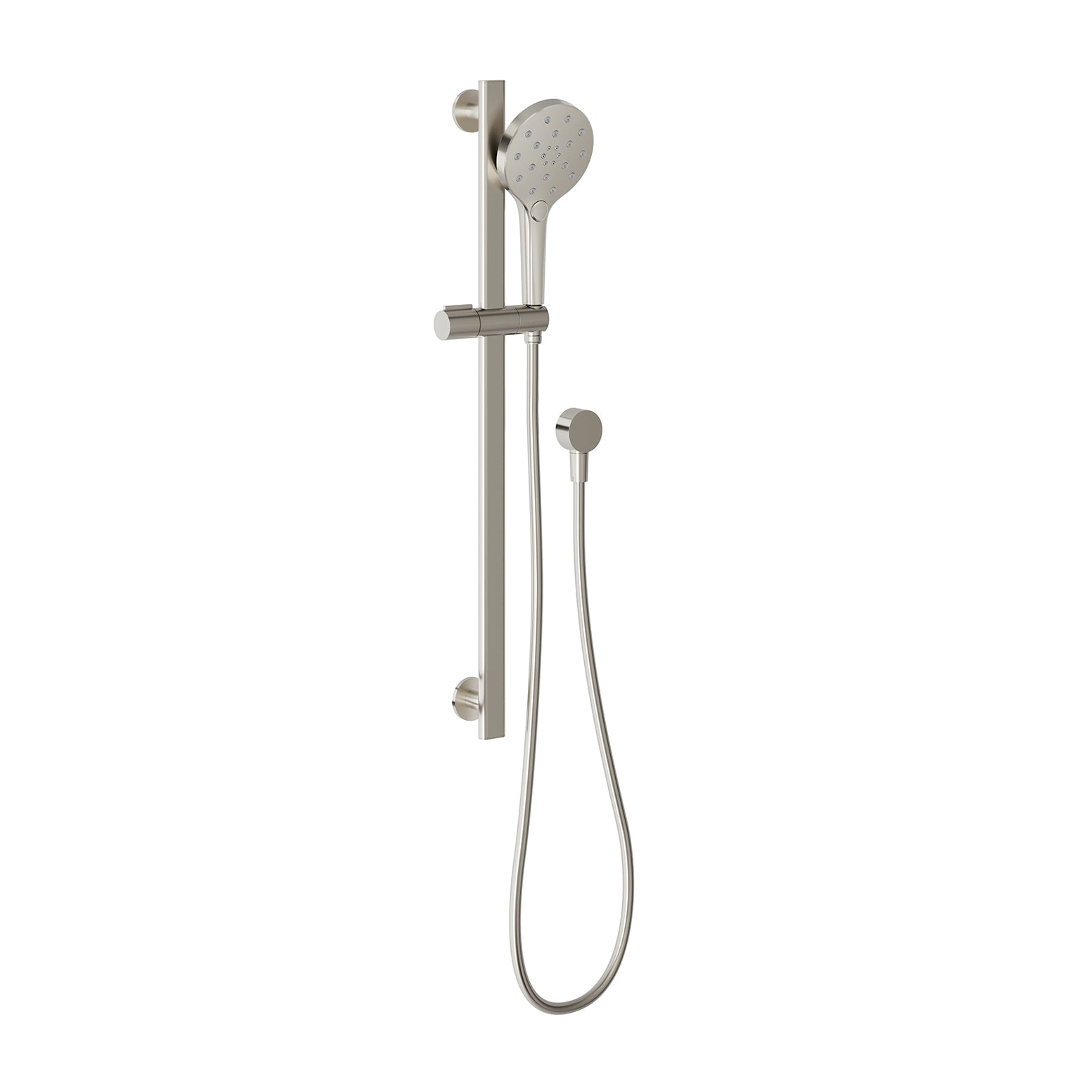 PHOENIX OXLEY SHOWER ON RAIL BRUSHED NICKEL