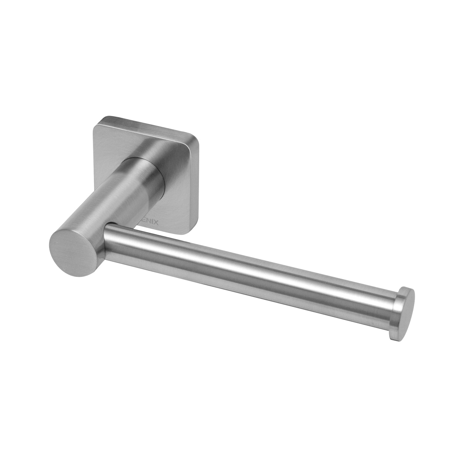 PHOENIX RADII TOILET ROLL HOLDER SQUARE PLATE 150MM STAINLESS STEEL