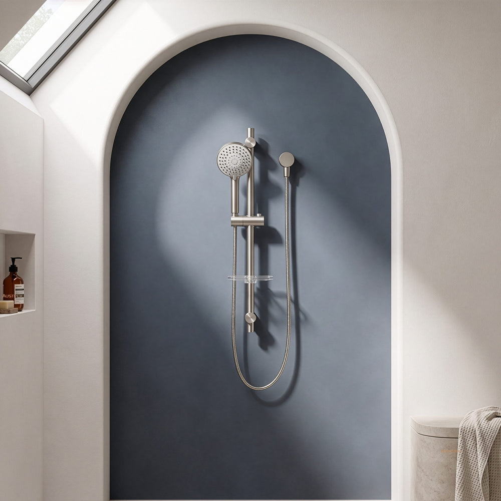 PHOENIX VIVID RAIL SHOWER BRUSHED NICKEL