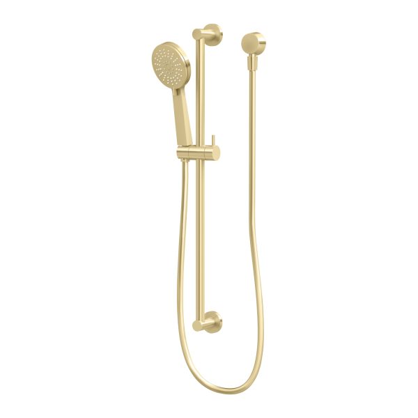 PHOENIX VIVID SLIMLINE RAIL SHOWER BRUSHED GOLD