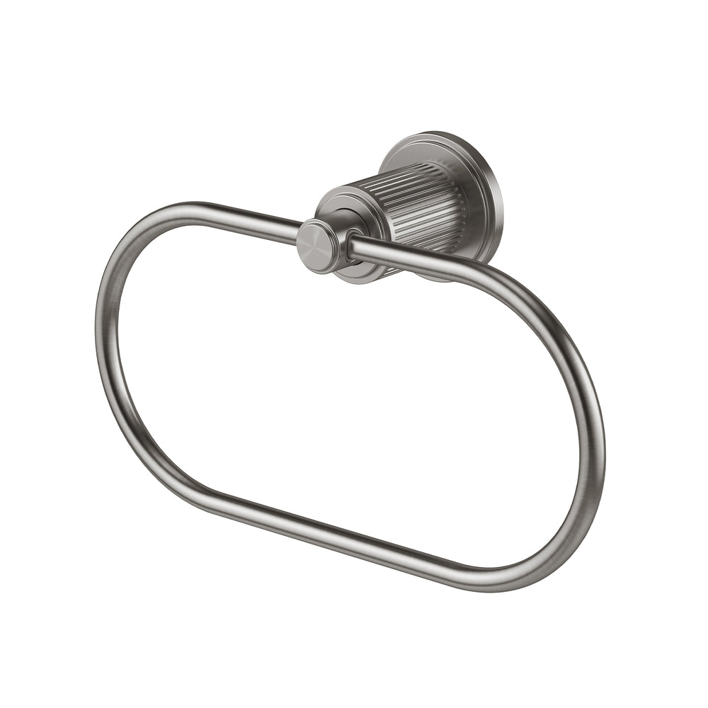 PHOENIX WILTERN HAND TOWEL HOLDER 208MM BRUSHED CARBON