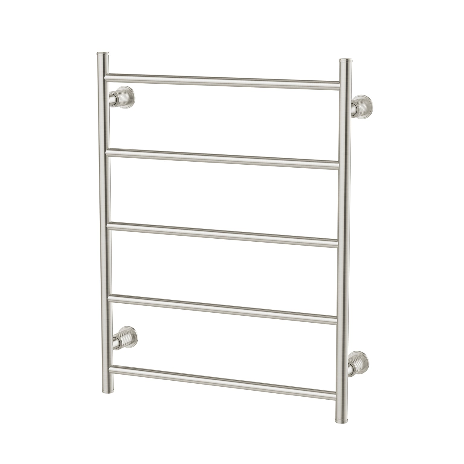 PHOENIX WILTERN HEATED TOWEL LADDER 748MM BRUSHED NICKEL