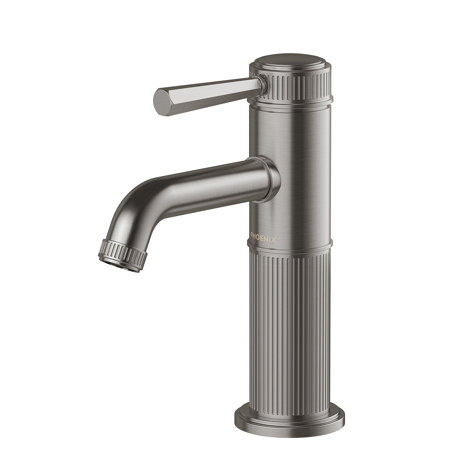 PHOENIX WILTERN LEAD FREE BASIN MIXER 175MM BRUSHED CARBON