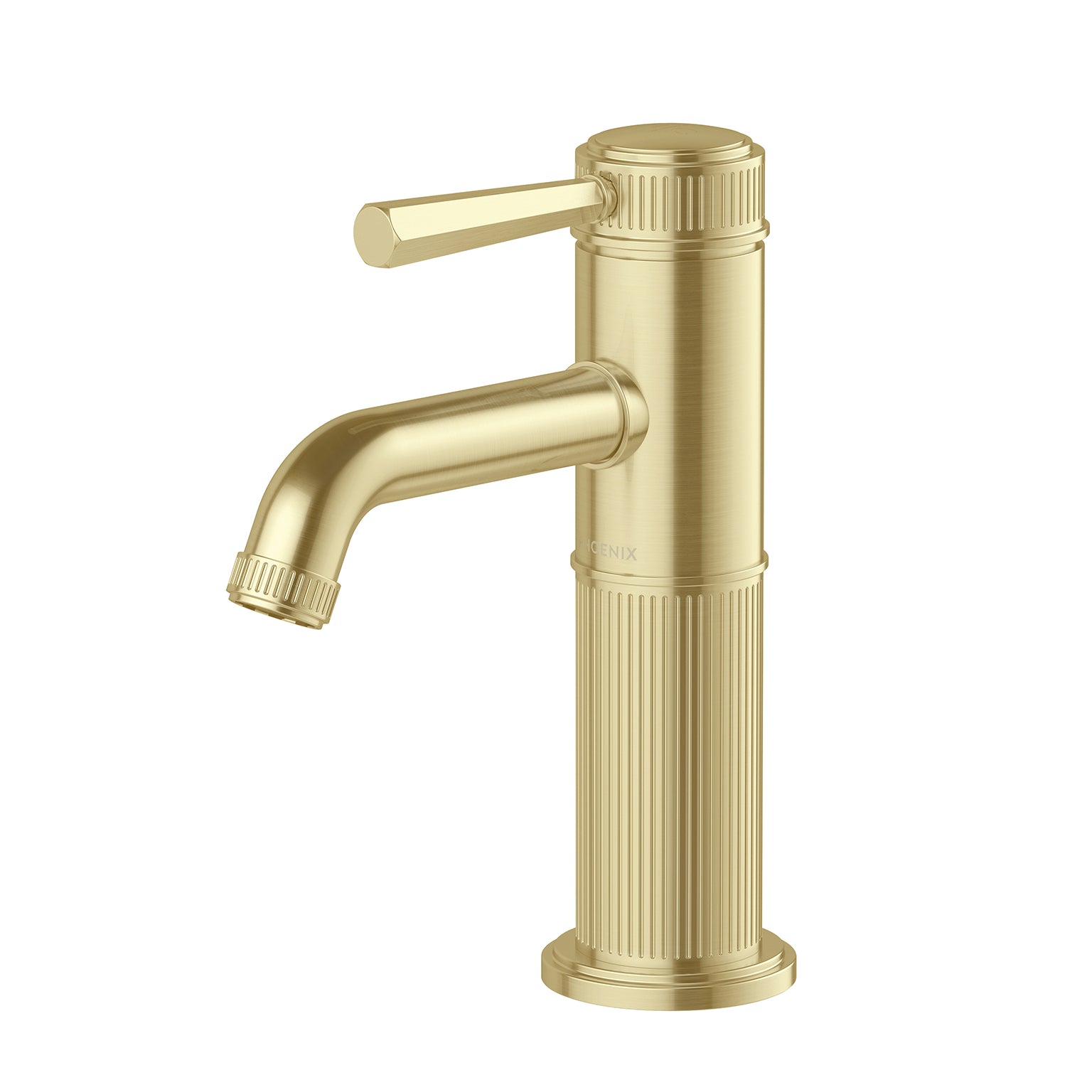 PHOENIX WILTERN LEAD FREE BASIN MIXER 175MM BRUSHED GOLD