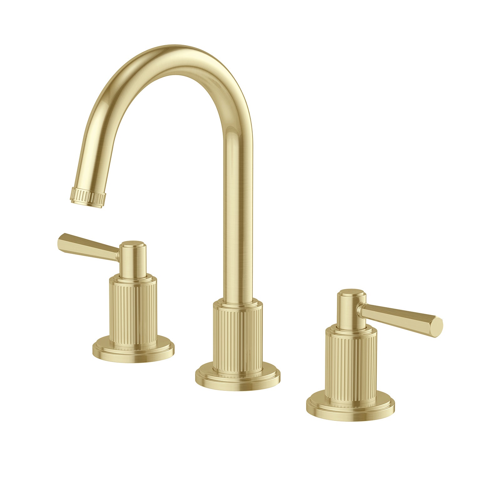 PHOENIX WILTERN LEAD FREE BASIN SET 224MM BRUSHED GOLD