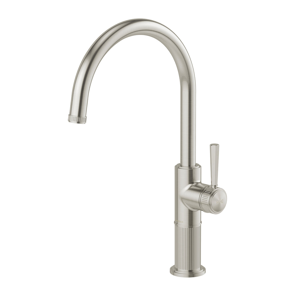 PHOENIX WILTERN SINK MIXER 378MM BRUSHED NICKEL