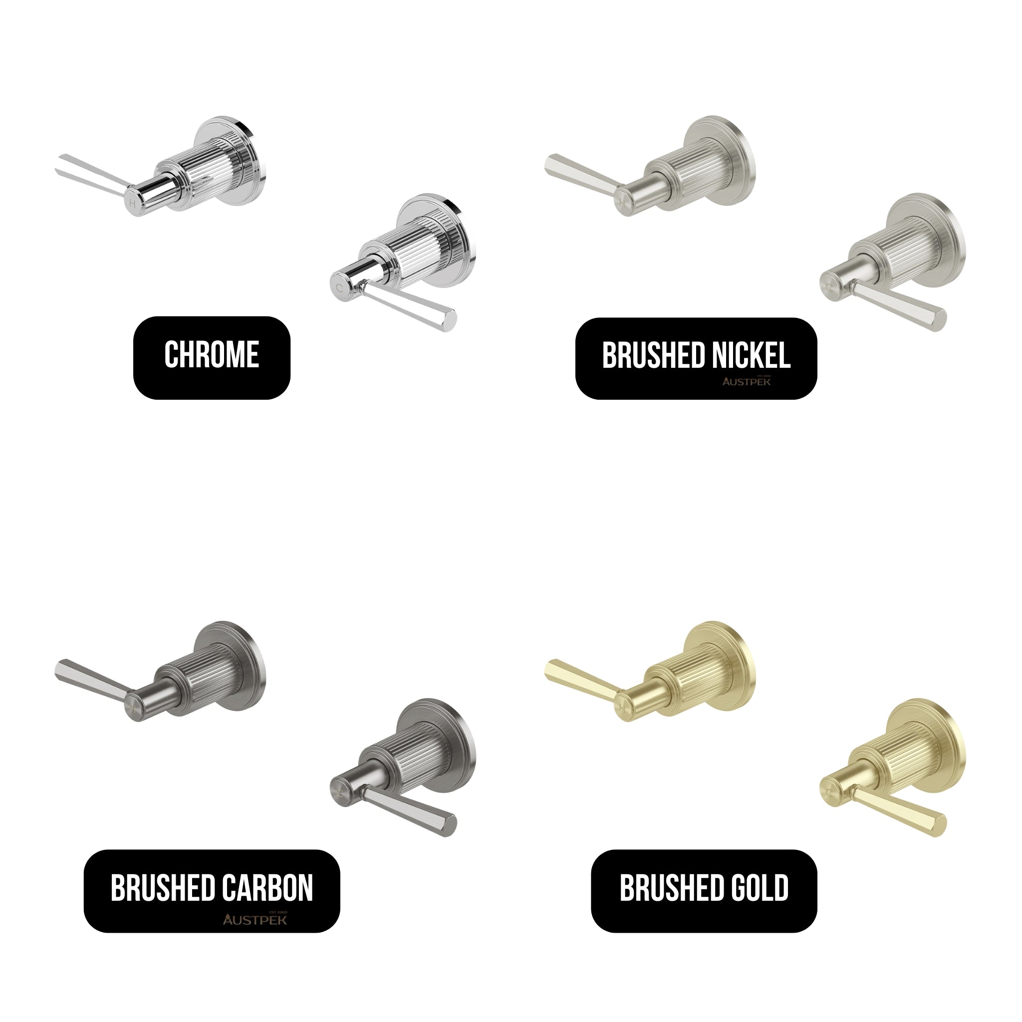 PHOENIX WILTERN WALL TOP ASSEMBLIES CHROME
