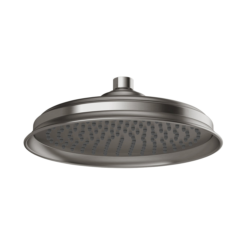 PHOENIX WILTERN SHOWER ROSE 220MM BRUSHED CARBON