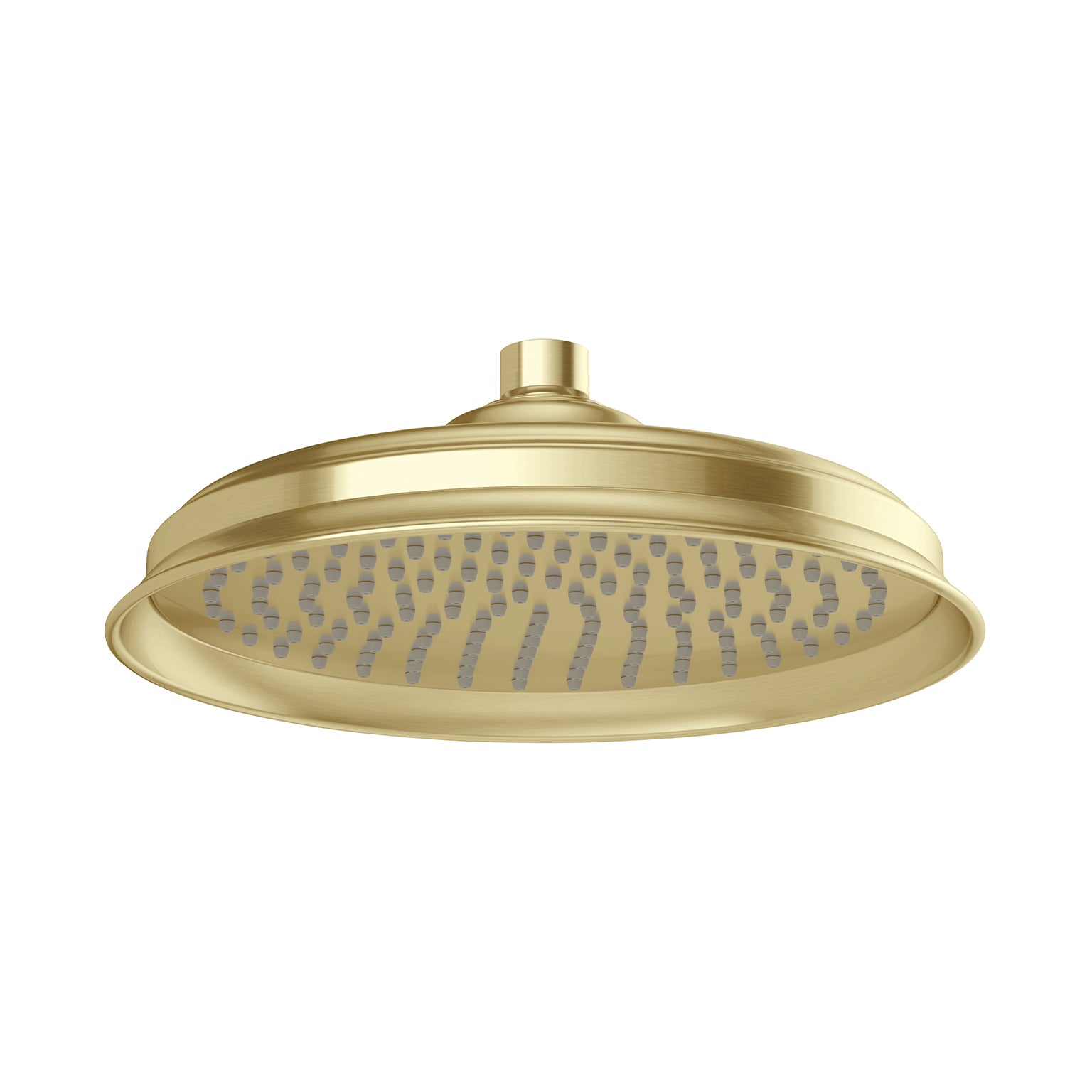 PHOENIX WILTERN SHOWER ROSE 220MM BRUSHED GOLD