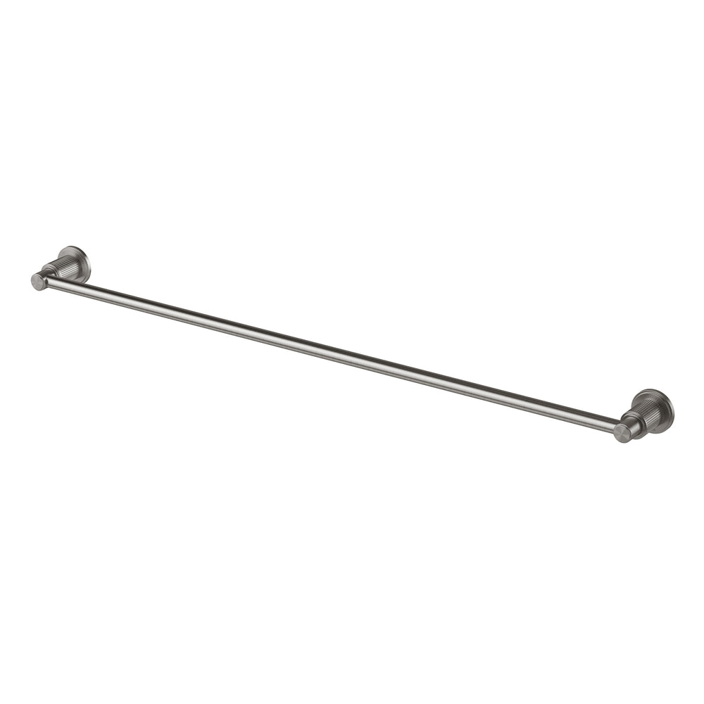 PHOENIX WILTERN SINGLE TOWEL RAIL 800MM BRUSHED CARBON