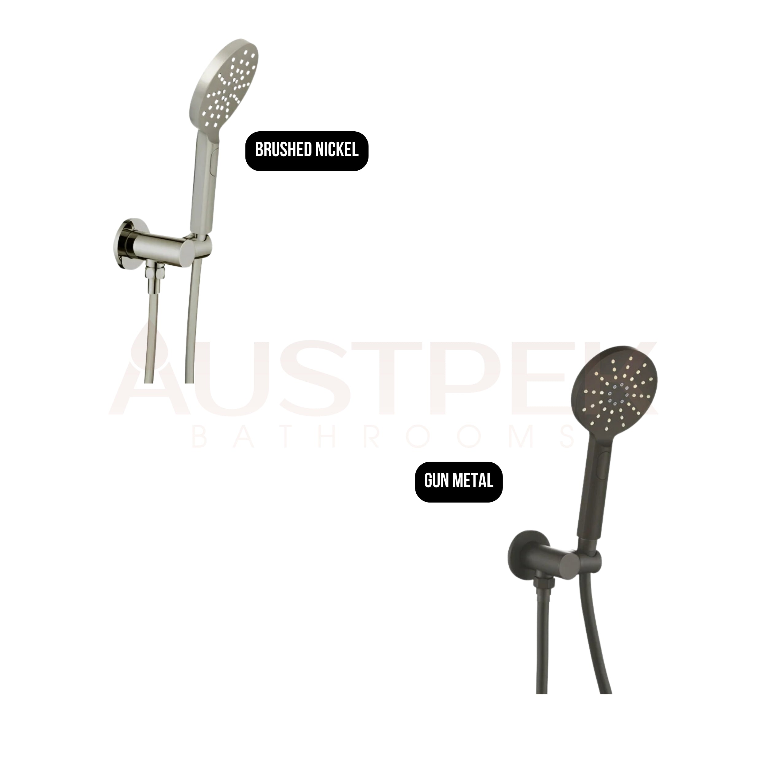 INSPIRE PAVIA HAND HELD SHOWER BRUSHED NICKEL