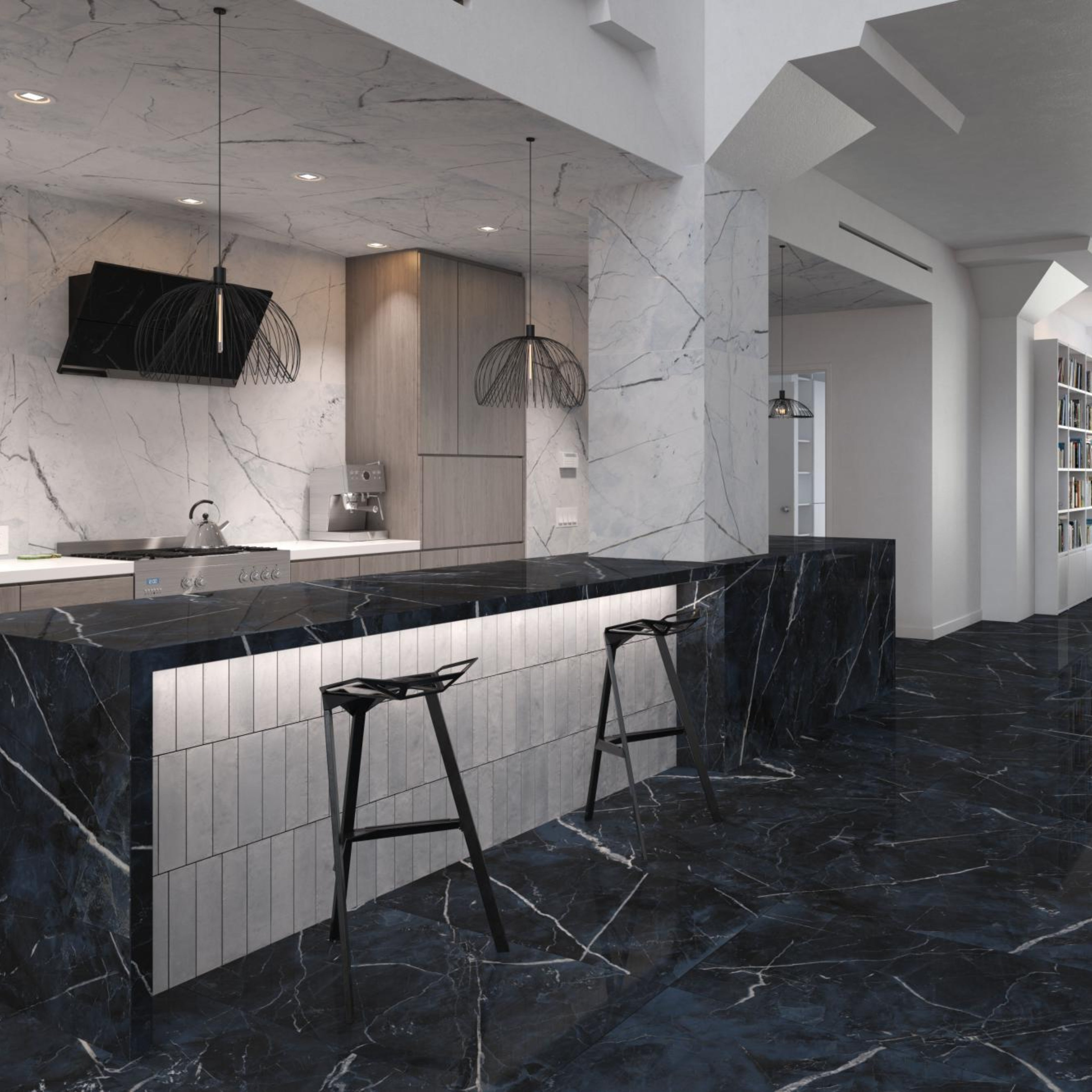 DUNE CERAMICA AGADIR PIEDRA ULTRA GLOSS 70X280MM RECTANGULAR TILE (PER BOX)