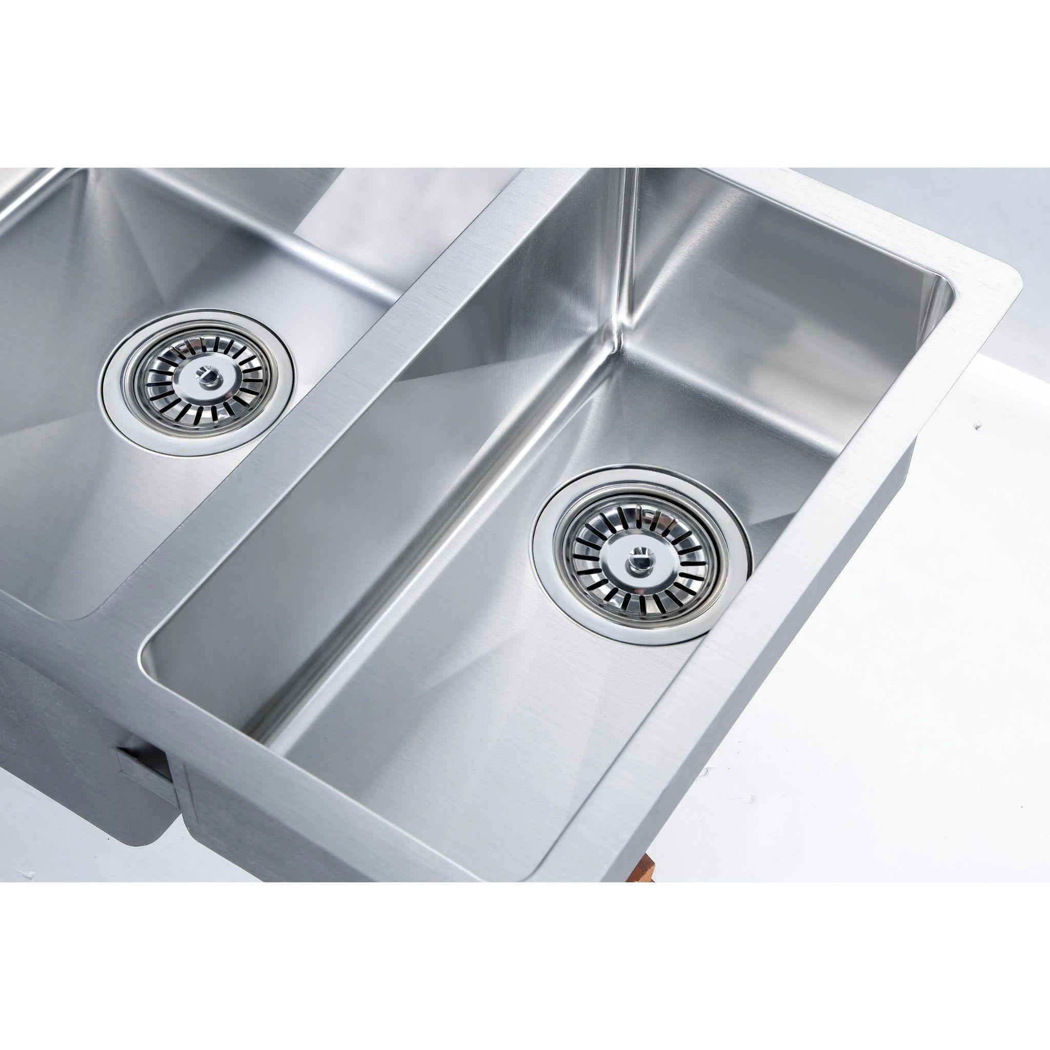 POSEIDON HANDMADE STAINLESS STEEL KITCHEN SINK 660MM