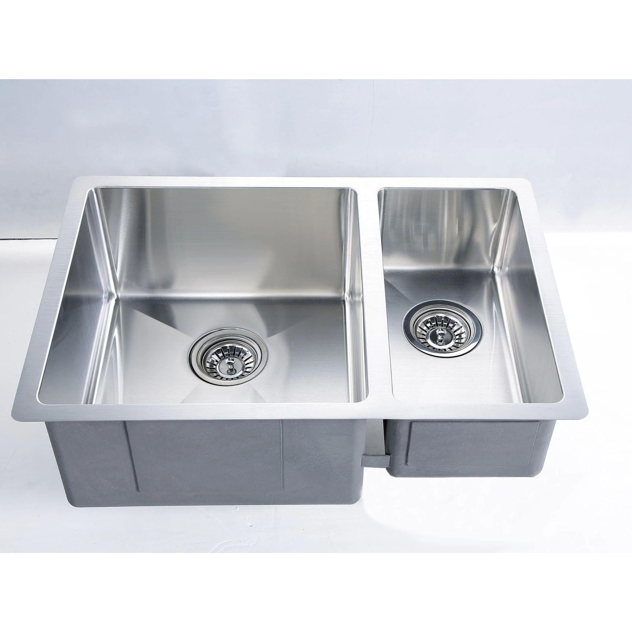 POSEIDON HANDMADE STAINLESS STEEL KITCHEN SINK 660MM