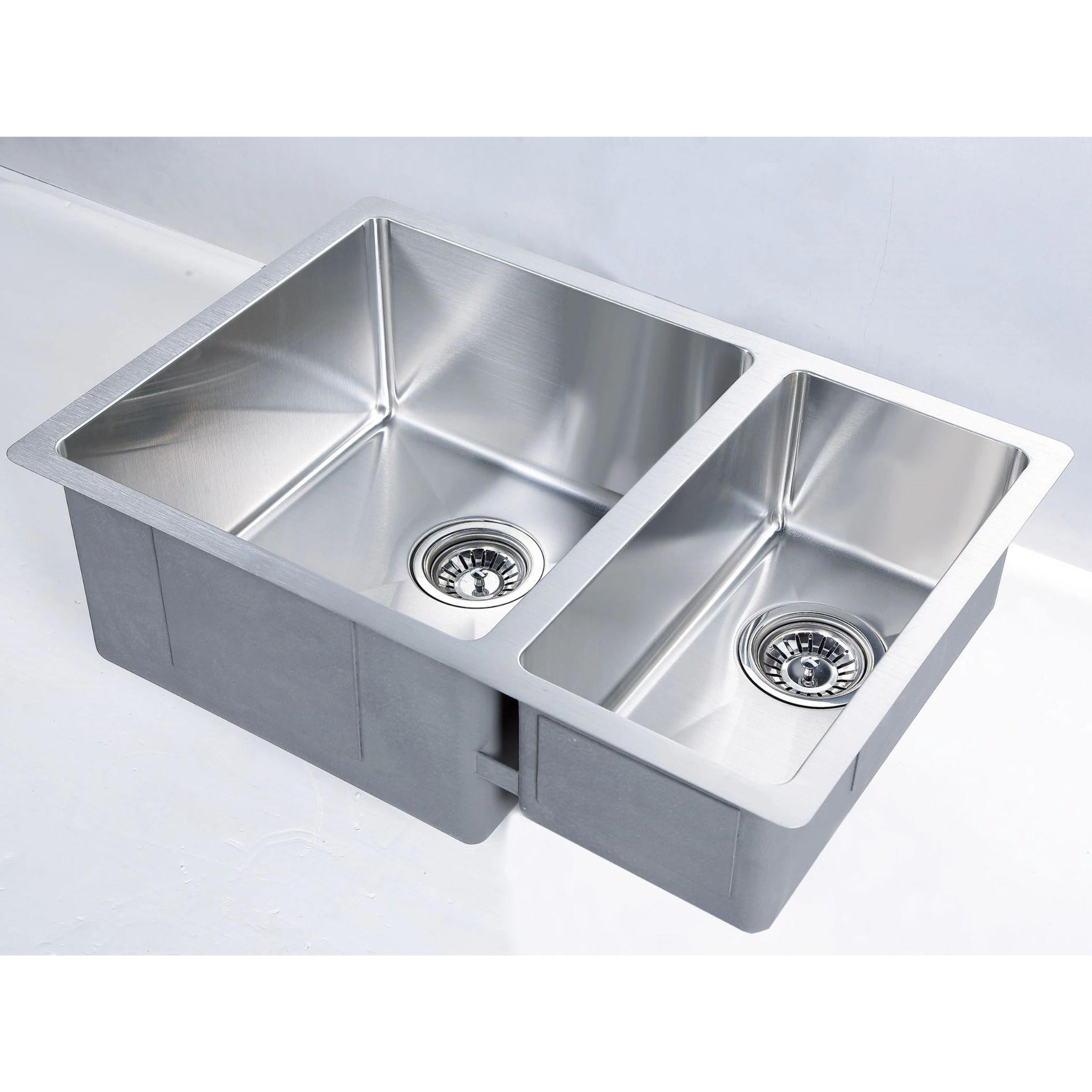 POSEIDON HANDMADE STAINLESS STEEL KITCHEN SINK 660MM