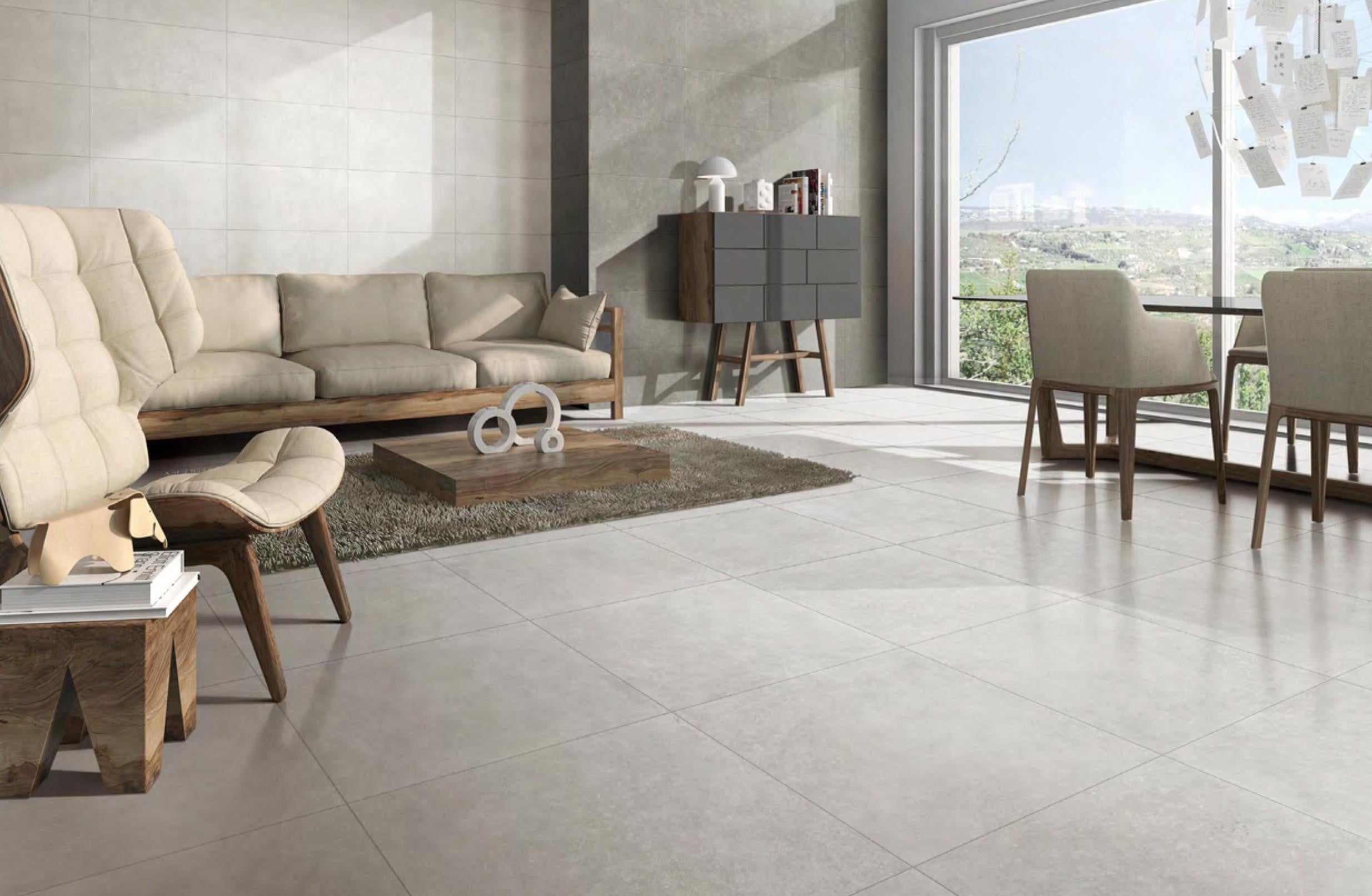 ELITE IMPORTERS PLAZZO SILVER MATTE 600X600MM SQUARE TILE (PER BOX)