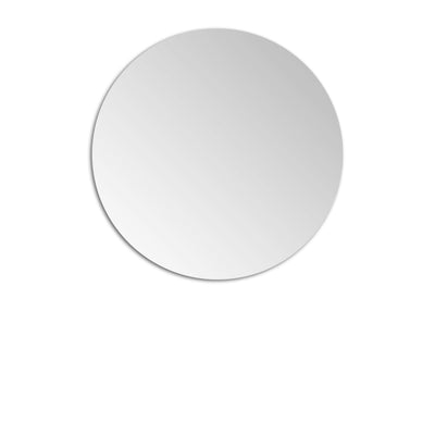 POSEDION LUNA ROUND FRAMELESS PENCIL EDGE PLAIN MIRROR 500X500MM