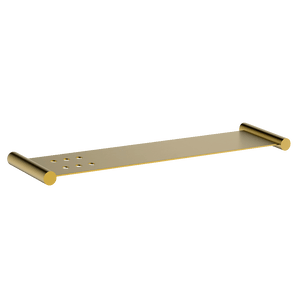 GARETH ASHTON POCO SHOWER SHELF BRUSHED BRASS