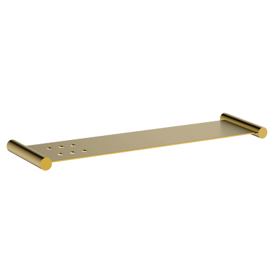 GARETH ASHTON POCO SHOWER SHELF BRUSHED BRASS