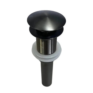 INFINITY POP-UP BASIN WASTE NON-OVERFLOW 32MM GUN METAL