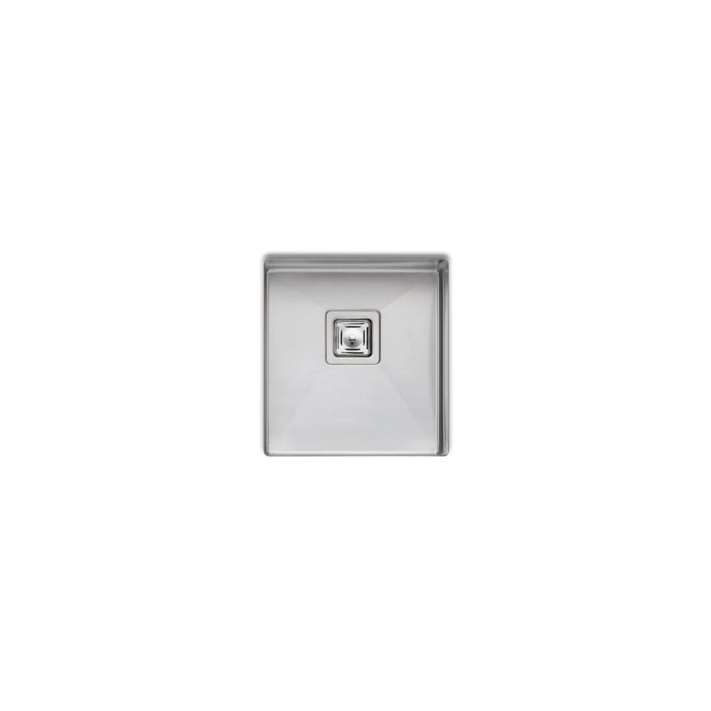 OLIVERI PROFESSIONAL 3/4 SINGLE BOWL UNDERMOUNT KITCHEN AND LAUNDRY SINK STAINLESS STEEL 430MM