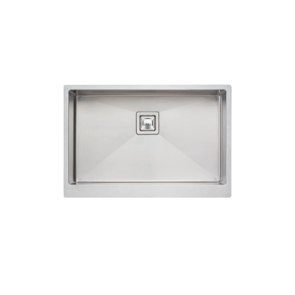 OLIVERI PROFESSIONAL SINGLE BOWL UNDERMOUNT BUTLER SINK WITH APRON STAINLESS STEEL 810MM