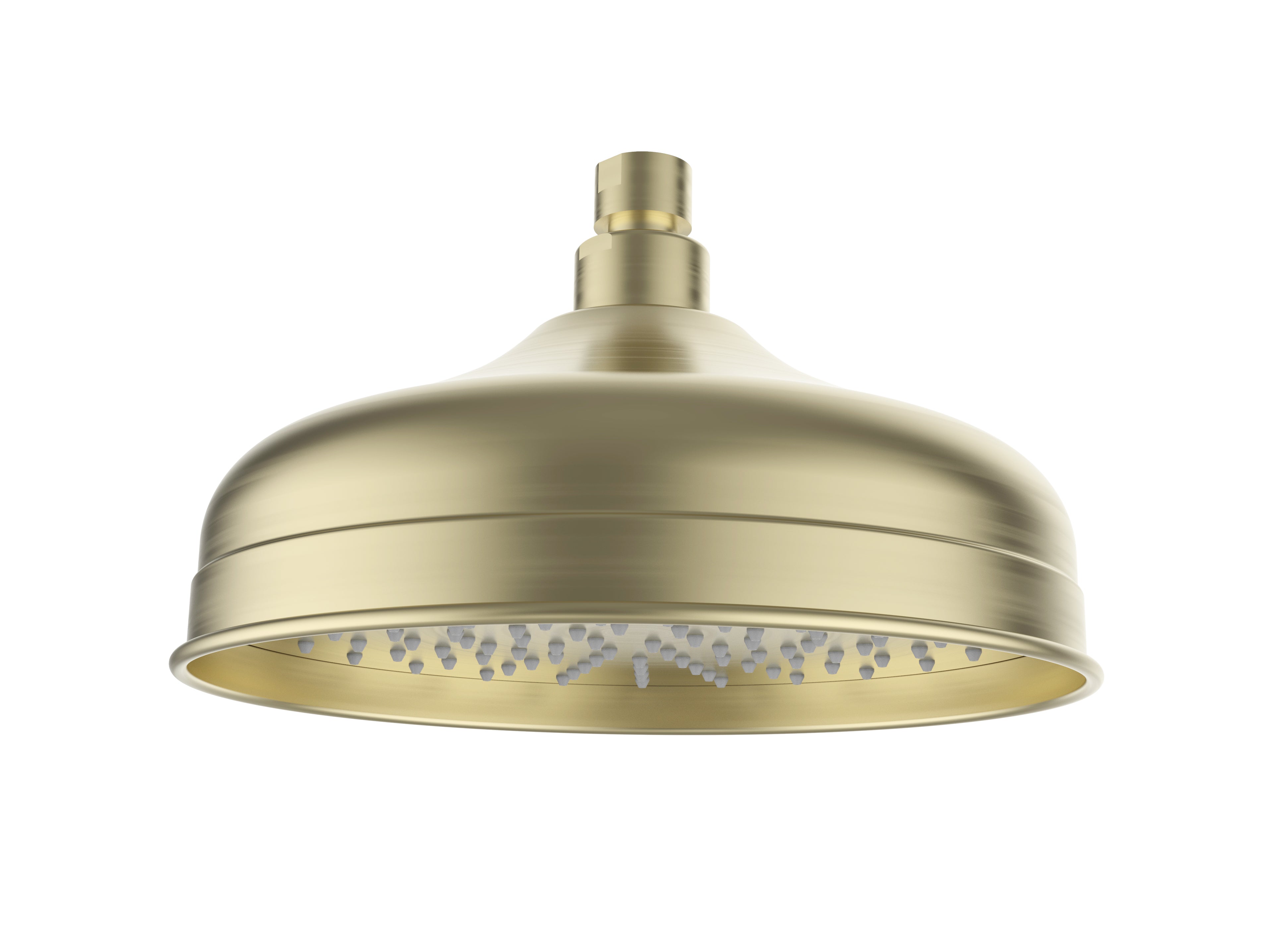 IKON CLASICO SHOWER HEAD 220MM BRUSHED GOLD