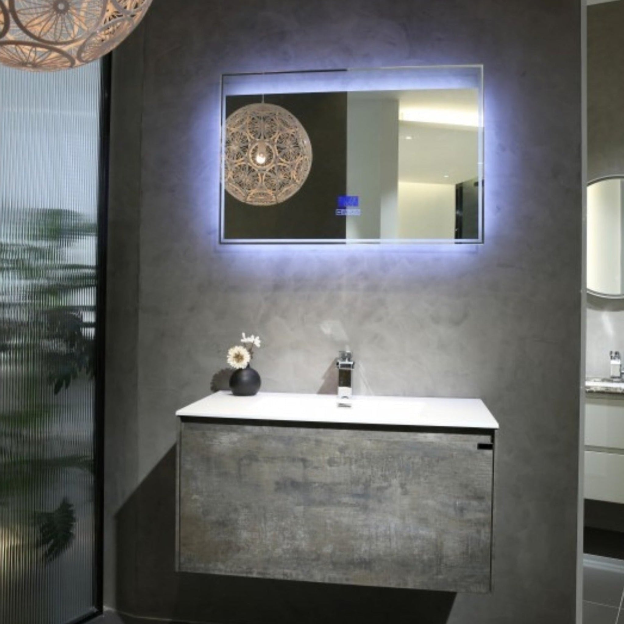 BELBAGNO PRADO MAPLE OAK 1200MM SINGLE BOWL WALL HUNG VANITY AND BASIN