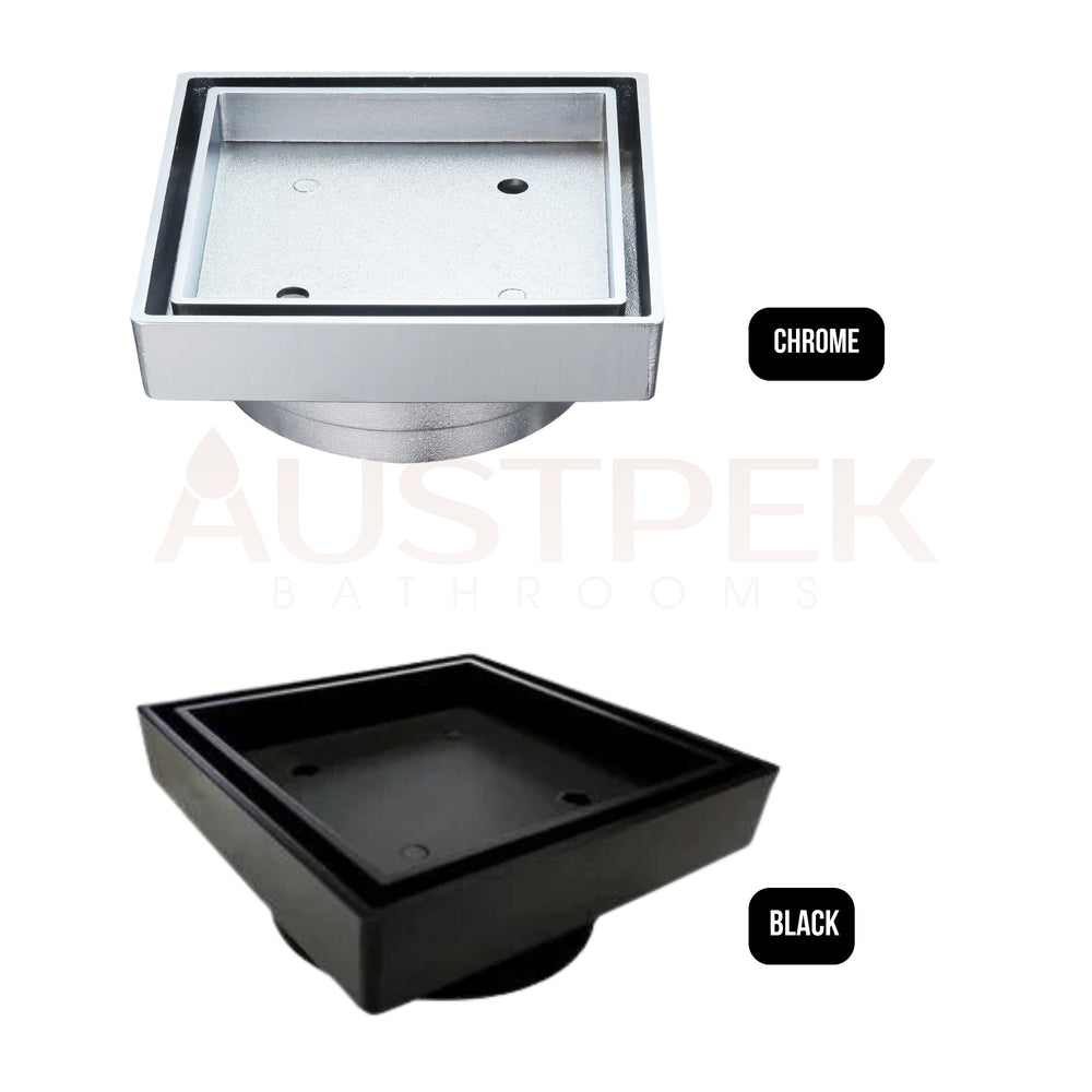 POSEIDON BRASS SMART TILE BLACK 115MM