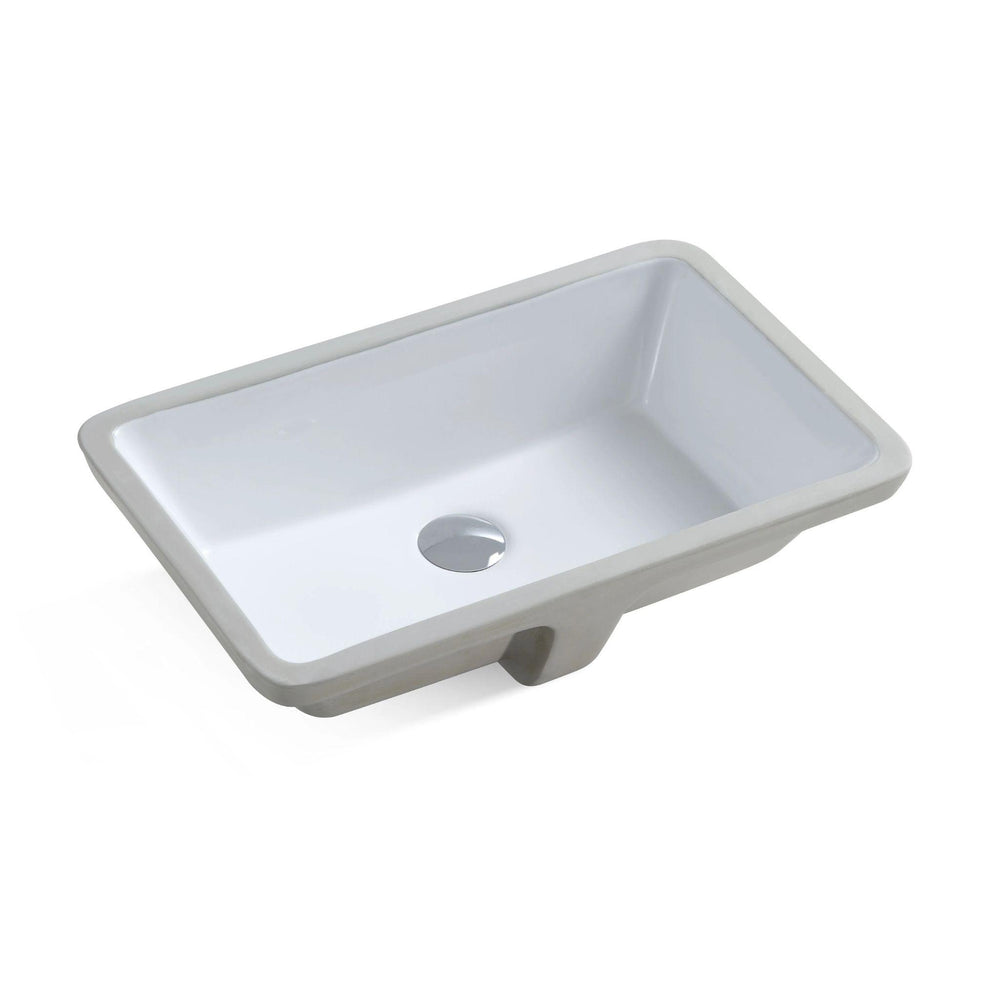 POSEIDON UNDER COUNTER BASIN GLOSS WHITE 530MM