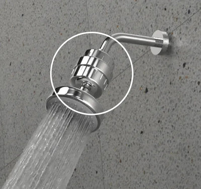 PURETEC DOUBLE LIFE SHOWER FILTER 118MM CHROME
