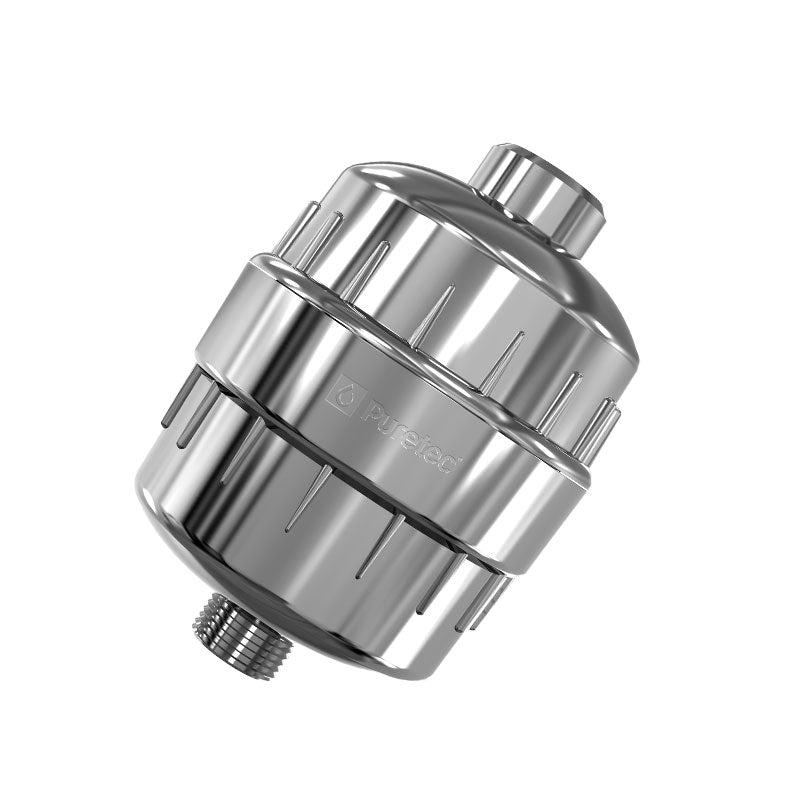 PURETEC DOUBLE LIFE SHOWER FILTER 118MM CHROME