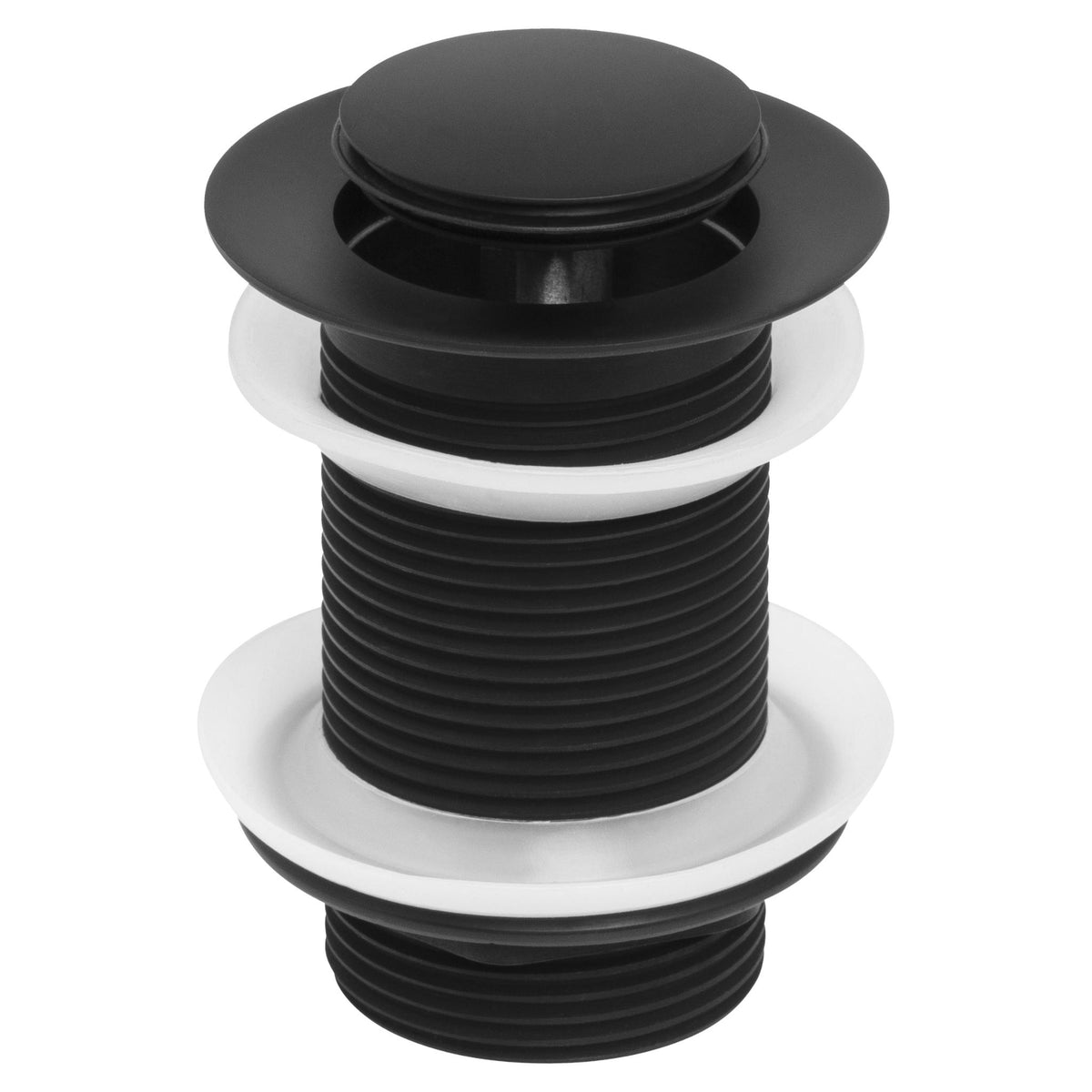 JOHNSON SUISSE VENEZIA POP-UP NON-OVERFLOW WASTE 32MM MATTE BLACK