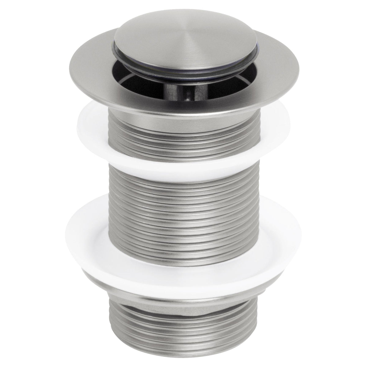 JOHNSON SUISSE VENEZIA POP-UP NON-OVERFLOW WASTE 32MM BRUSHED NICKEL