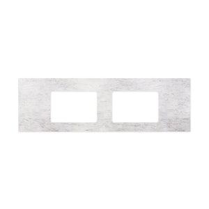 FIENZA POLAR SACCO SILICA FREE RECTANGULAR STONE BENCHTOP WITH DOUBLE UNDERMOUNT BASIN HOLES (AVAILABLE IN 1500MM AND 1800MM)