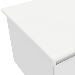 FIENZA PURE WHITE CURVED SOLID SURFACE BENCHTOP (AVAILABLE IN 750MM, 900MM, 1200MM AND 1500MM)