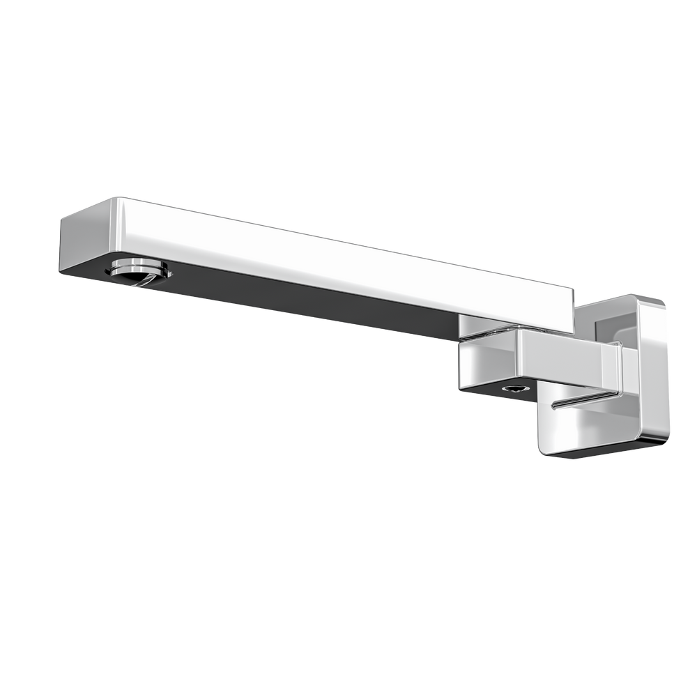 Linsol Quadra Swivel Wall Bath Spout 230mm Chrome