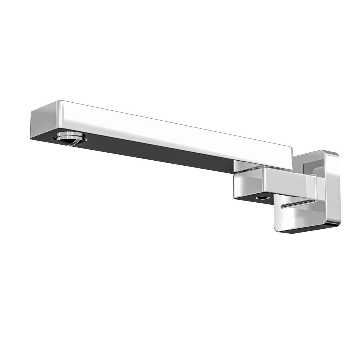 Linsol Quadra Swivel Wall Bath Spout 230mm Chrome