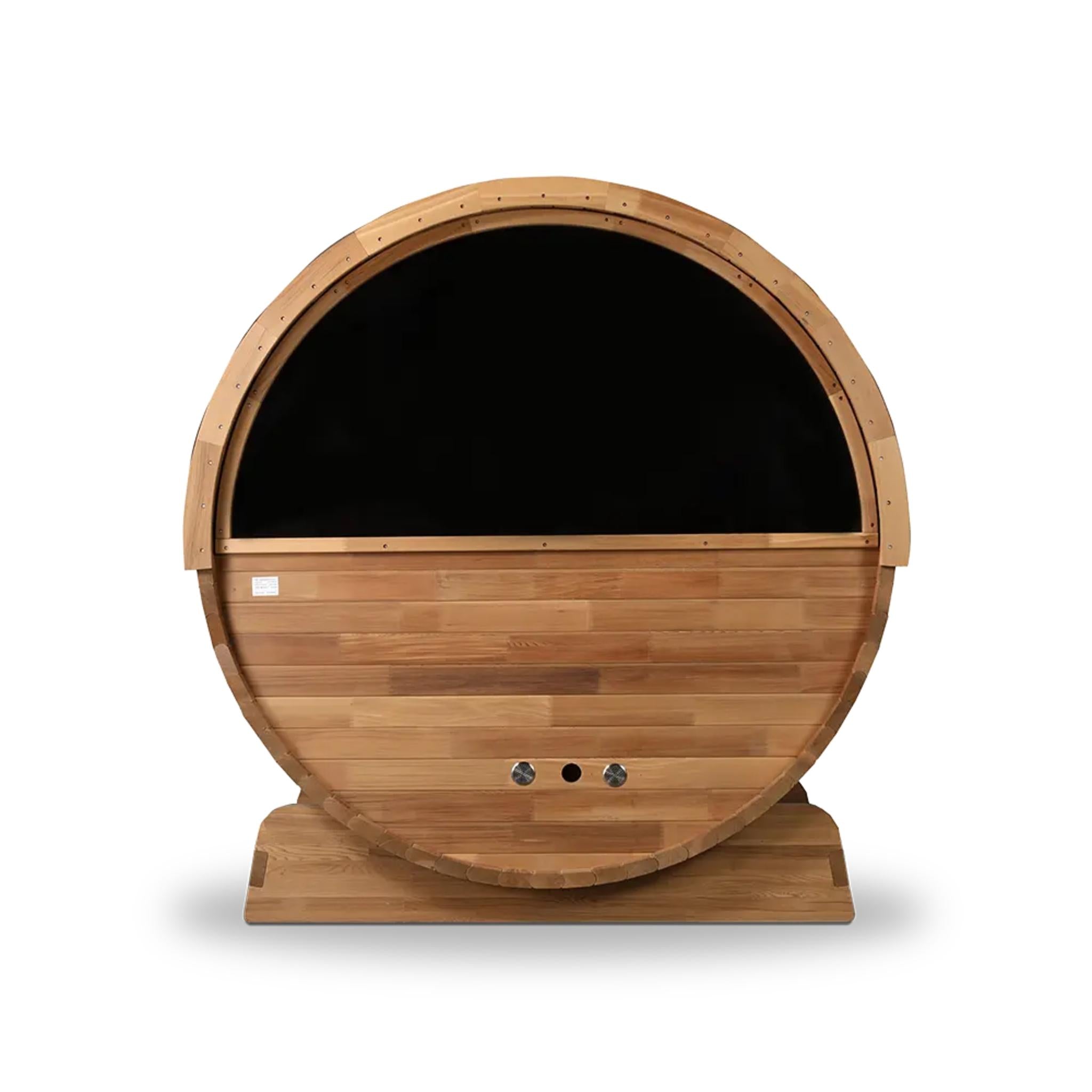 REVEL EDENVIEW 4 PERSON OUTDOOR BARREL SAUNA
