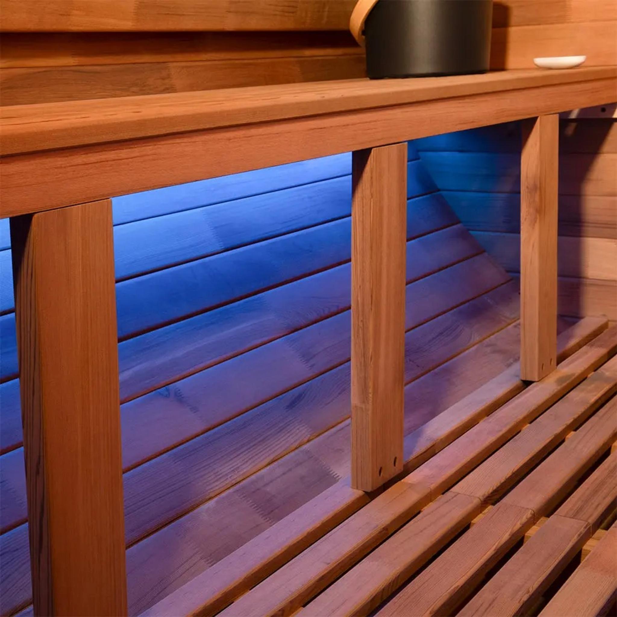 REVEL EDENVIEW 4 PERSON OUTDOOR BARREL SAUNA