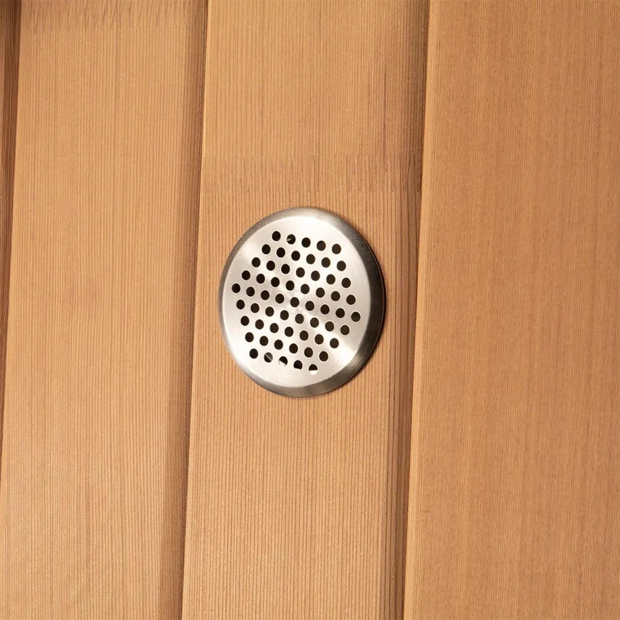 REVEL EDENVIEW 4 PERSON OUTDOOR BARREL SAUNA