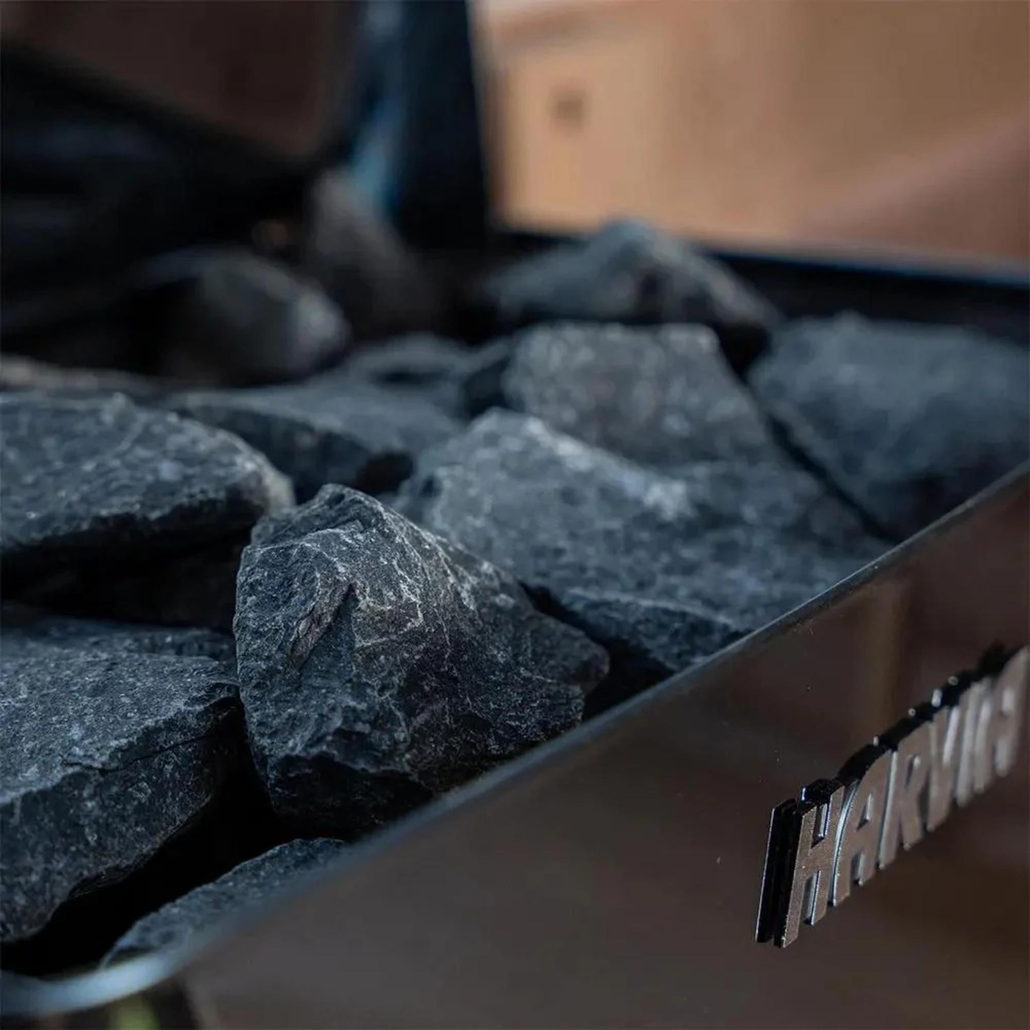 REVEL HARVIA MANUAL BLACK WALL HEATER 6KW - SW60