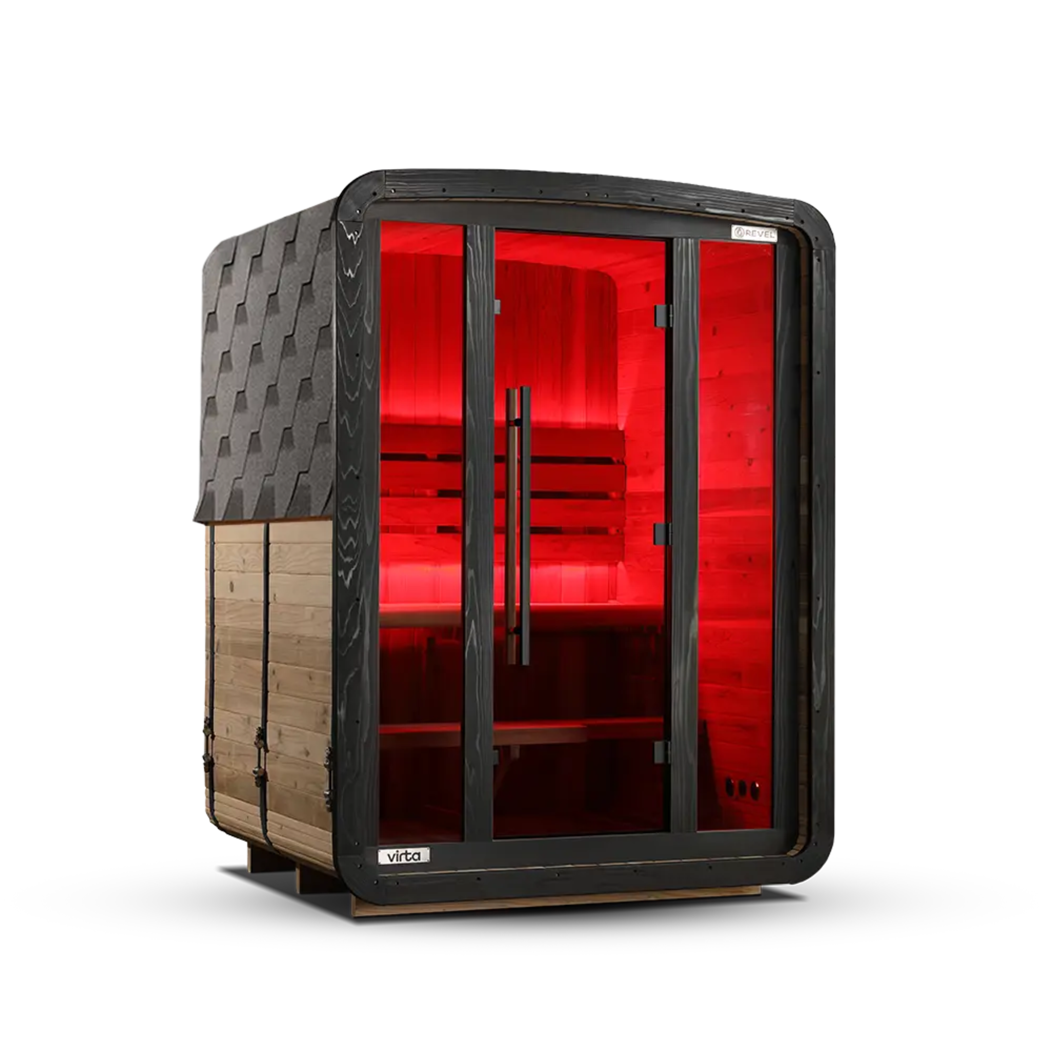 REVEL VIRTA 2 PERSON OUTDOOR SAUNA