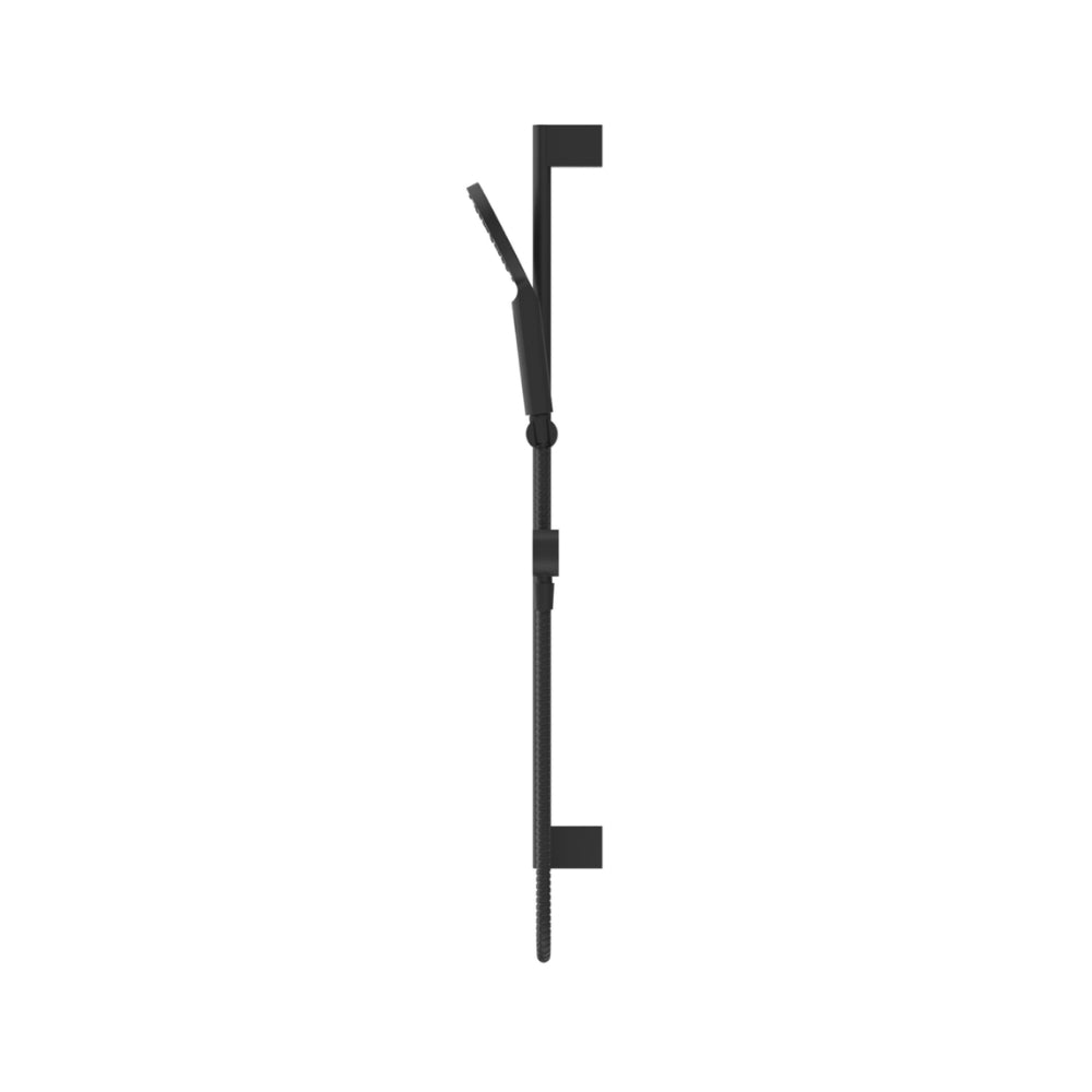 BELLA VISTA MICA SHOWER RAIL 800MM BLACK