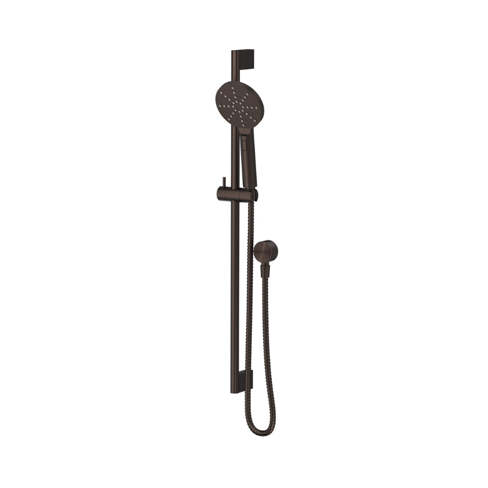 BELLA VISTA MICA SHOWER RAIL 800MM DUSK BRONZE