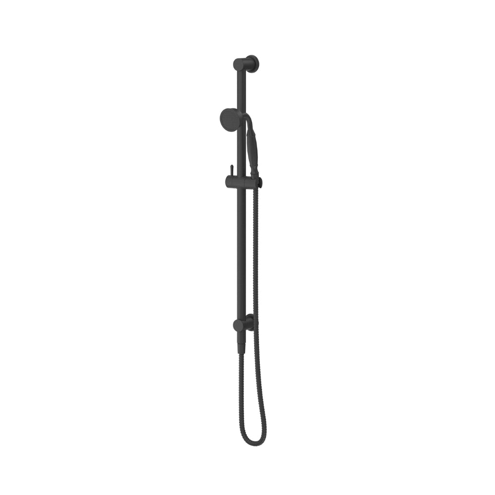 BELLA VISTA MICA HERITAGE SHOWER RAIL 800MM BLACK