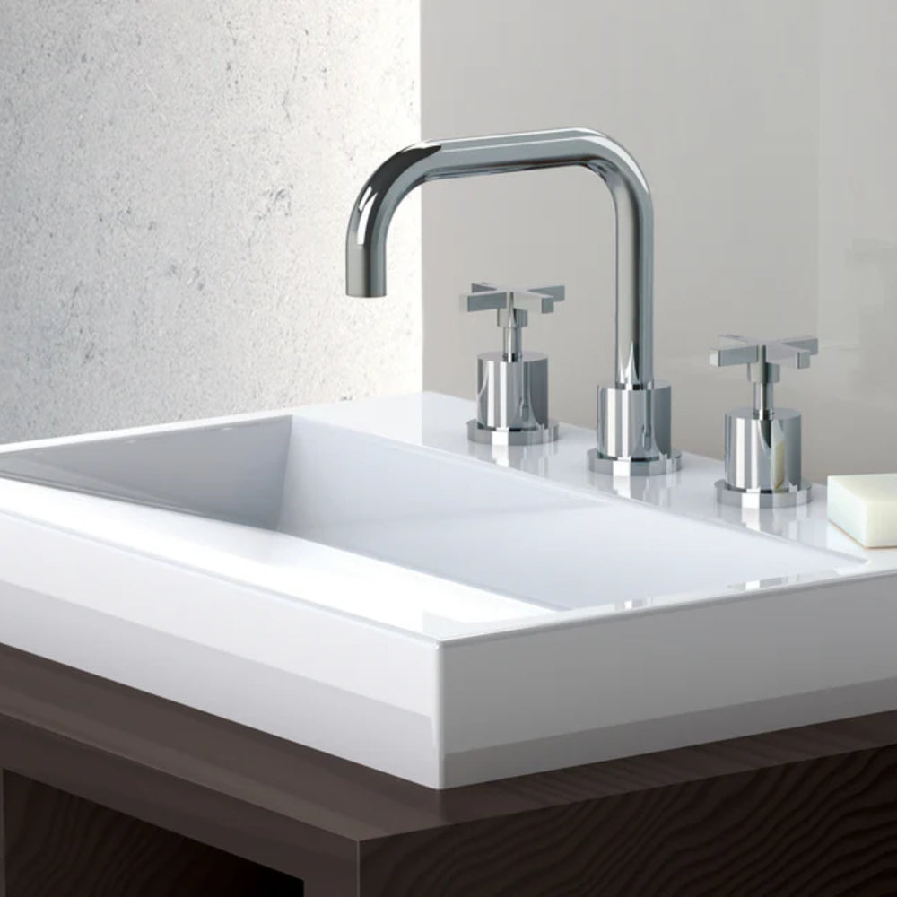 PHOENIX RADII BASIN SET SQUARELINE 160MM CHROME